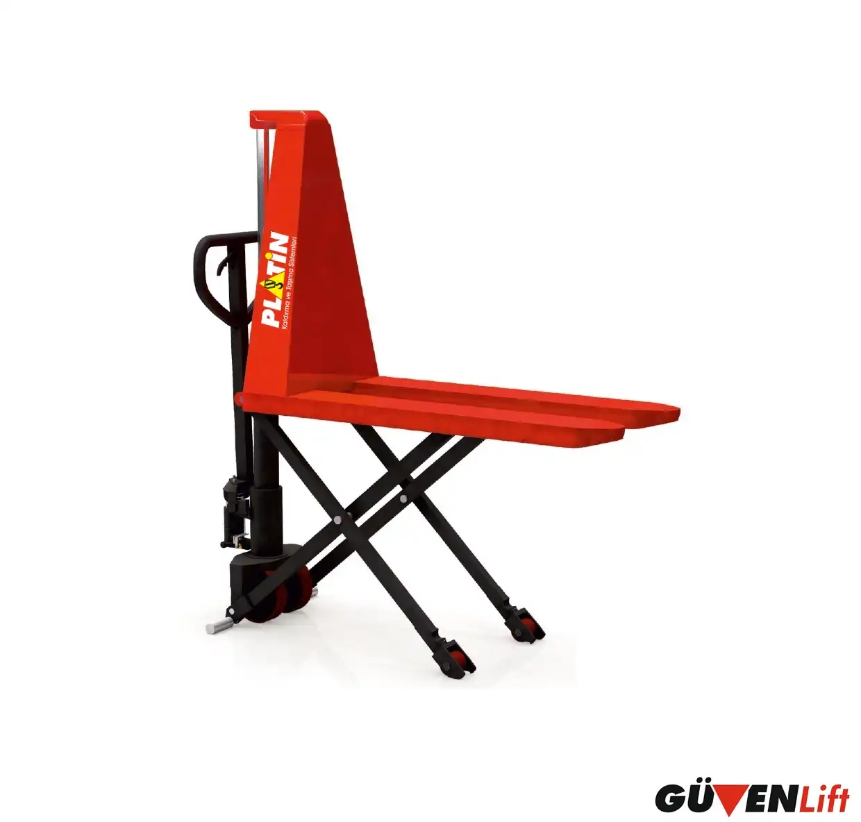 yuksek-sase-makasli-transpalet Makaslı Transpalet 1 Ton 80 cm - Görsel 1