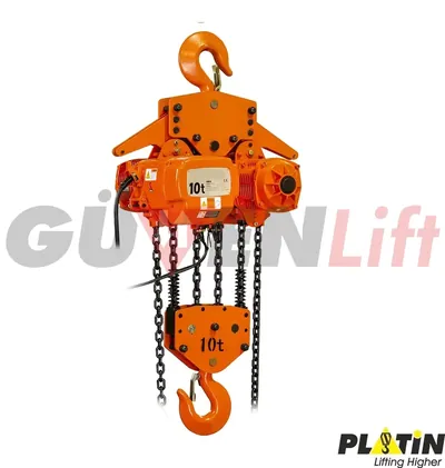 Elektrikli Sabit Zincirli Vinç 220, 380, 440 Volt