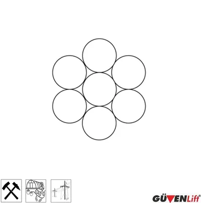 1×7 Monotron Çelik Halat