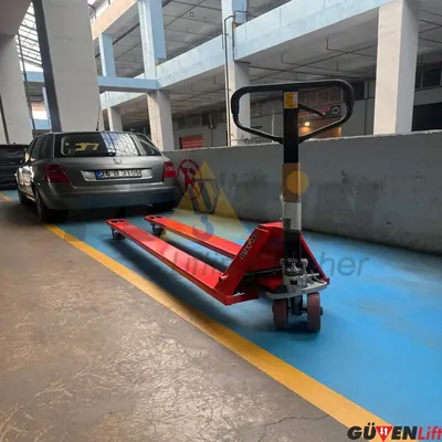 2 Ton Uzun Çatallı Transpalet