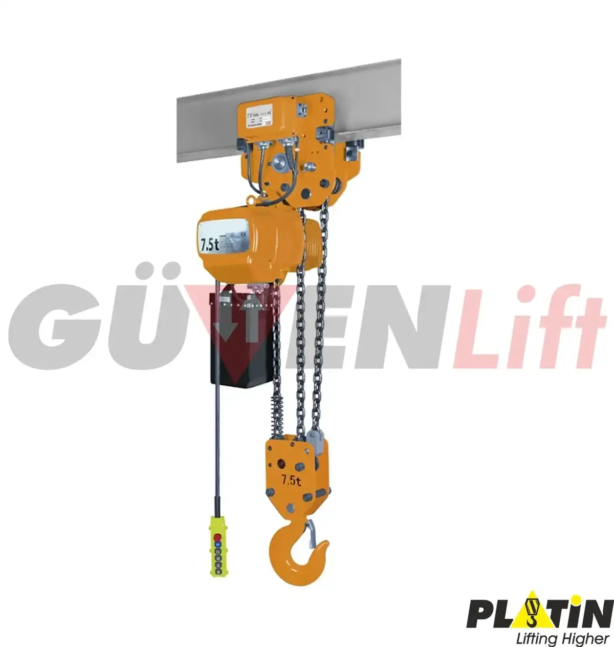5 Ton Monoray Elektrikli Gemi Caraskalı 440 Volt 60 Hz