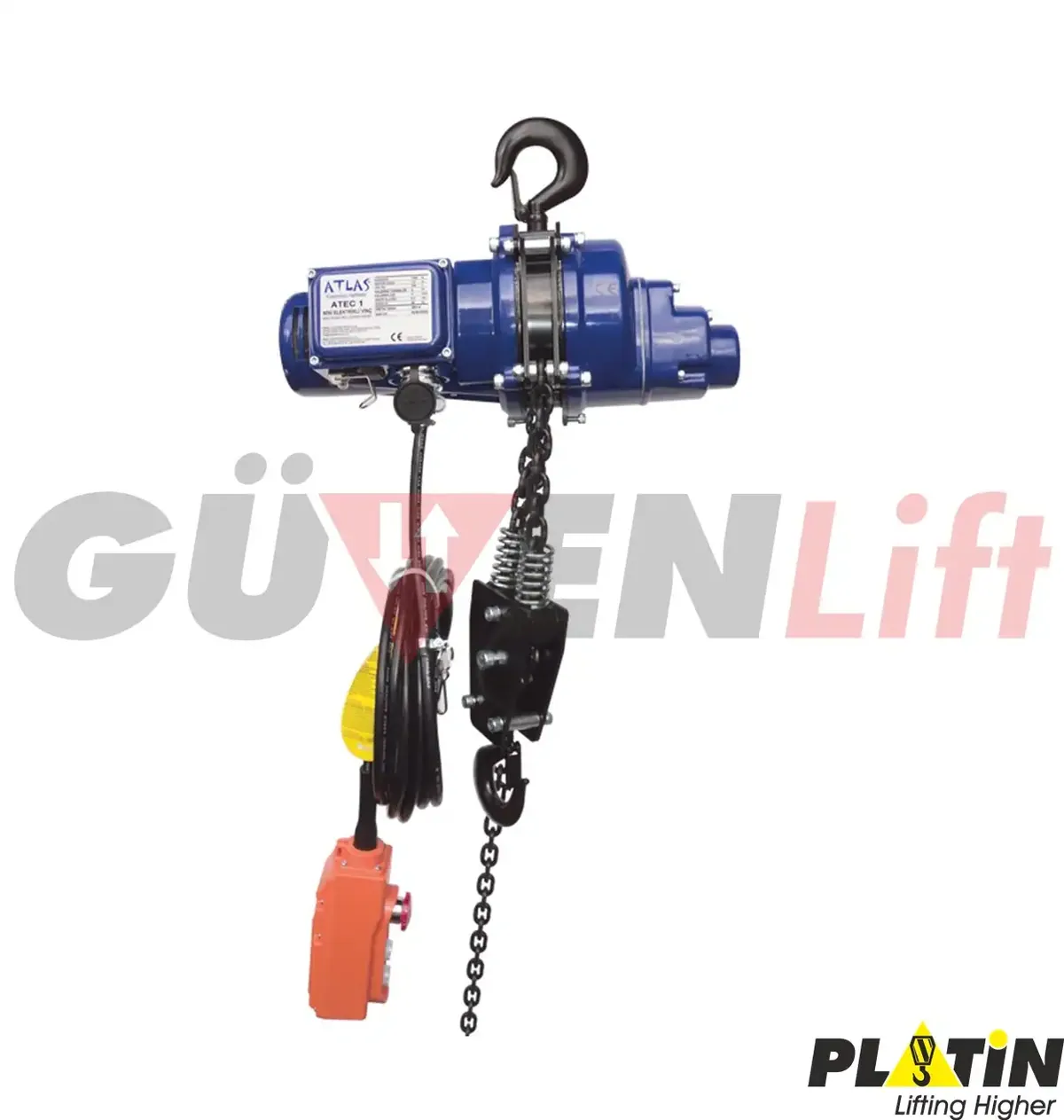 Atlas ATEC 220 Volt Elektrikli Zincirli Vinç