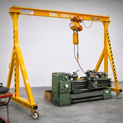 GVN228 CNC ve Kalıp Bağlama Vinci