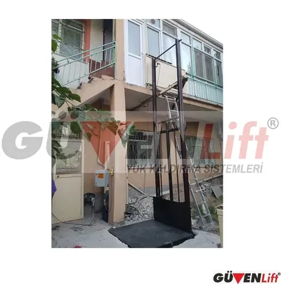 Ev İçin Hidrolik Yük Asansörü 220 volt