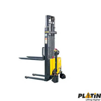 Platin 1 Ton Full Akülü İstifleme Makinesi