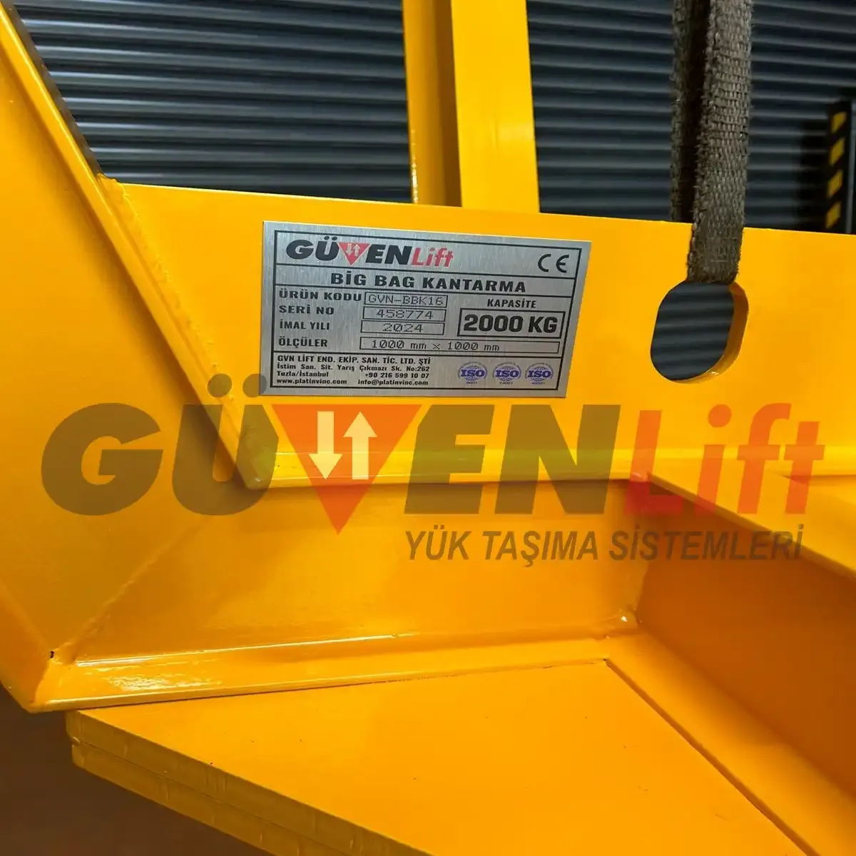 GVN401 Big Bag Vinç Traversi