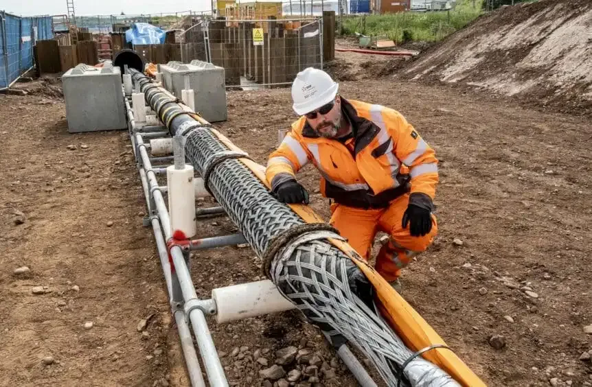 Ağzı Açık Galvanizli Kablo Çorabı 6-11 mm