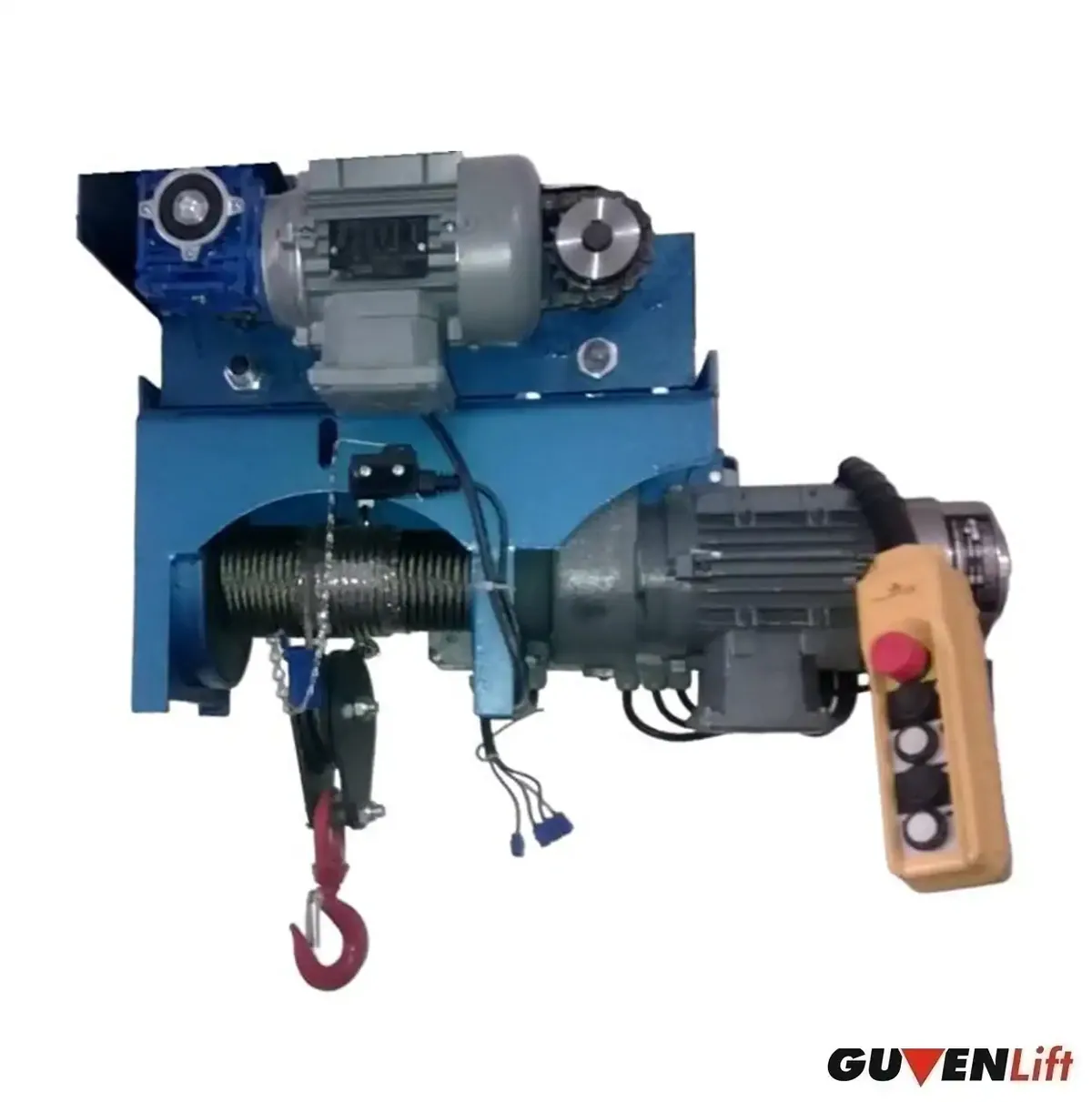 LVC 2 Ton Monoray Yarı Pro Halatlı Vinç