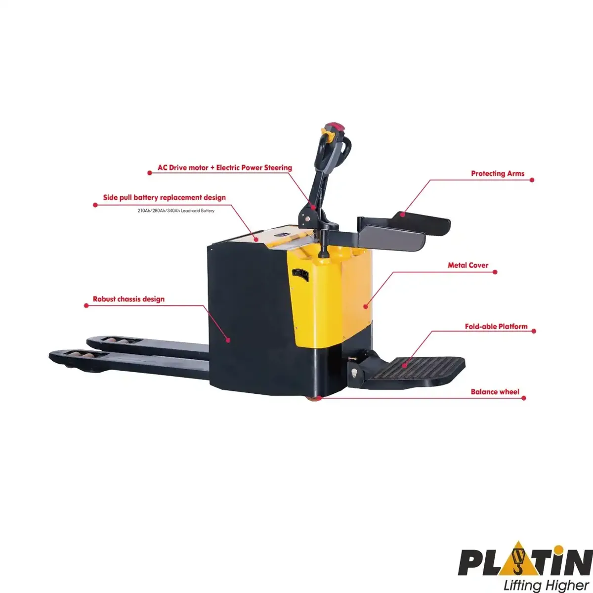 Platin RPT Full Otomatik Transpalet