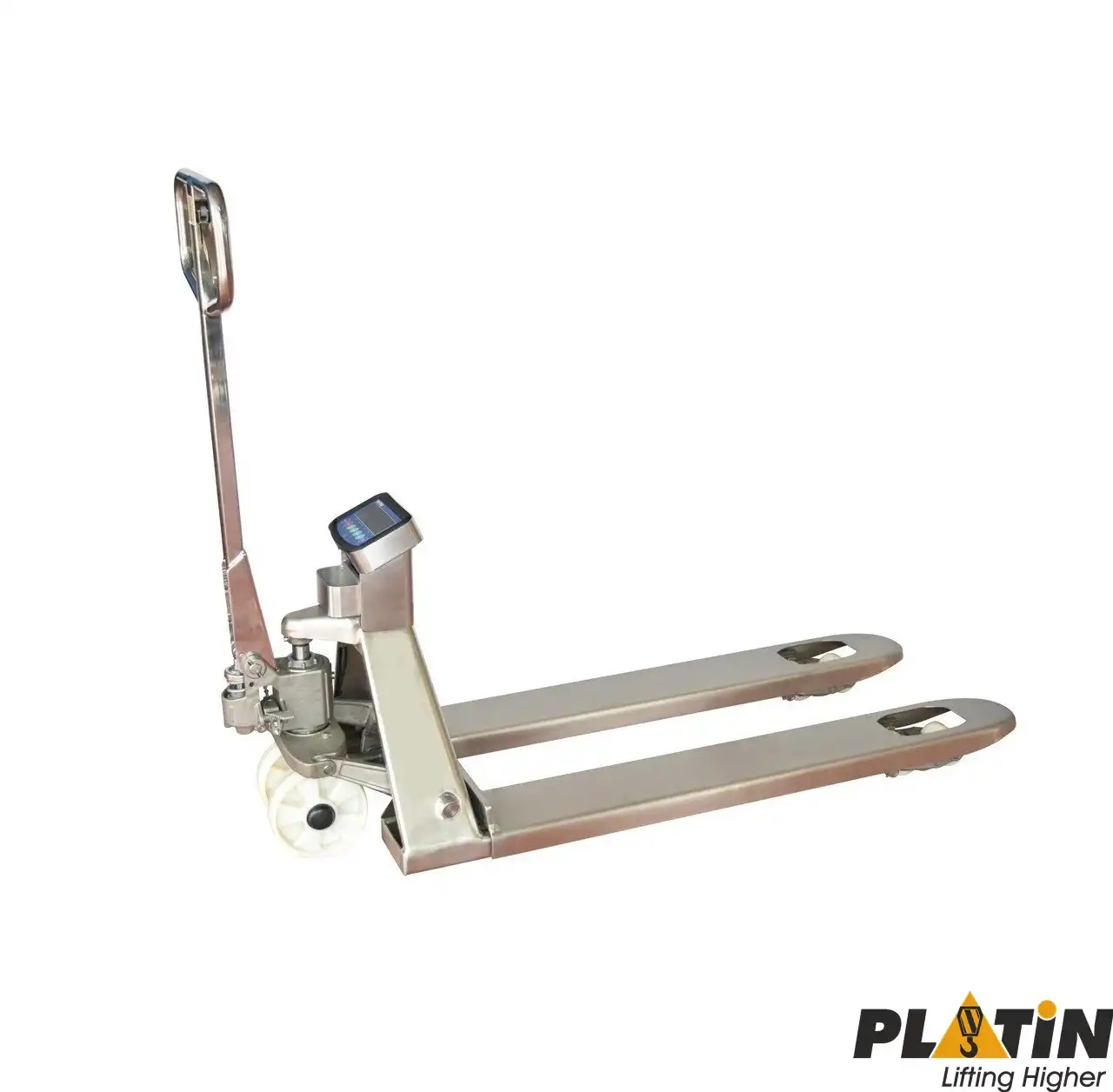 TP25TS Platin Terazili Paslanmaz Transpalet 2.5 Ton