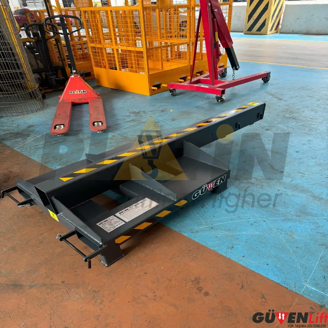 GVN201 Teleskobik Forklift Kancası 250kg - 3 Ton Arası