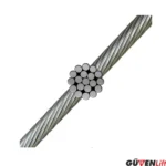 1x19 Sert Krom Çelik Halat