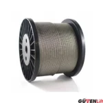 1x19 Sert Krom Çelik Halat - Görsel 2