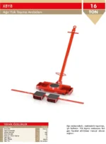 16 Ton 3 lü Set Domuz Arabası - Görsel 2