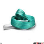 2 Ton Gözlü Polyester Sapan Yeşil