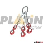 Üç Bacaklı Kancalı Çelik Sapan - Görsel 4