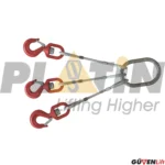 Üç Bacaklı Kancalı Çelik Sapan - Görsel 5