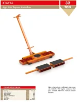 32 Ton Domuz Arabası Seti - Görsel 2