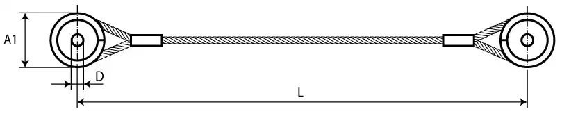 agir tip radansali acik celik sapan teknik cizim