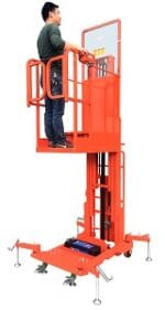 Yarı Elektrikli Personel Raf Yükleme Platformu T2-4.5 - Görsel 6