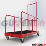 GUVEN Birleştirilebilen Yük Taşıma Arabası BYTA-2023 - Görsel 3