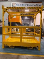 GVN215 Çatılı Personel Taşıma Vinç ve Forklift Sepeti - Görsel 2
