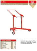 DJ365 Varil Taşıma Arabası - Görsel 2