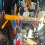 360 Derece Dönerli Mini Pergel Vinç - Görsel 9