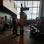 360 Derece Dönerli Mini Pergel Vinç - Görsel 4