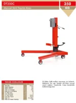 DT350C Varil Taşıma Arabası - Görsel 2