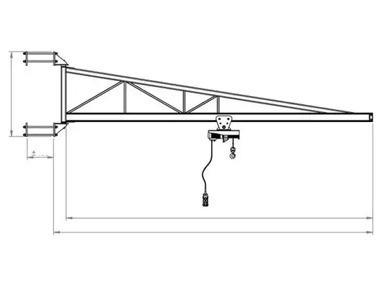 Duvar Tipi Pergel Vinç 1 1 duvar tipi pergel vinc tip 1 3 1