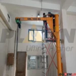 Elektrik Kol Dönüşlü Pergel Vinç GVN120 - Görsel 3