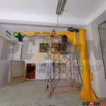 Elektrik Kol Dönüşlü Pergel Vinç GVN120