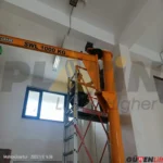 Elektrik Kol Dönüşlü Pergel Vinç GVN120 - Görsel 2