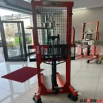 GUVEN 1 Ton Manuel İstifleme Makinesi Çatal Ayarlı - Görsel 2