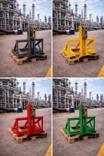 GVN212 Forklift Varil Taşıma Aparati Tekli - Görsel 5