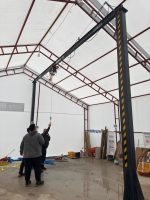 GVN221 Monoray Vinç Sistemi Ayaklı Sabit - Görsel 5
