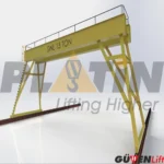GVN416 Ağır Tip Portal Vinç Çift Ayak - Görsel 4
