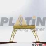 GVN416 Ağır Tip Portal Vinç Çift Ayak - Görsel 5
