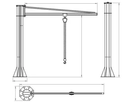 kolonlu pergel vinc tip 2 2 1