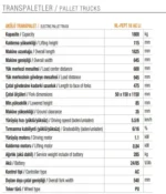 Netlift Akülü Transpalet Li-İon - Görsel 4