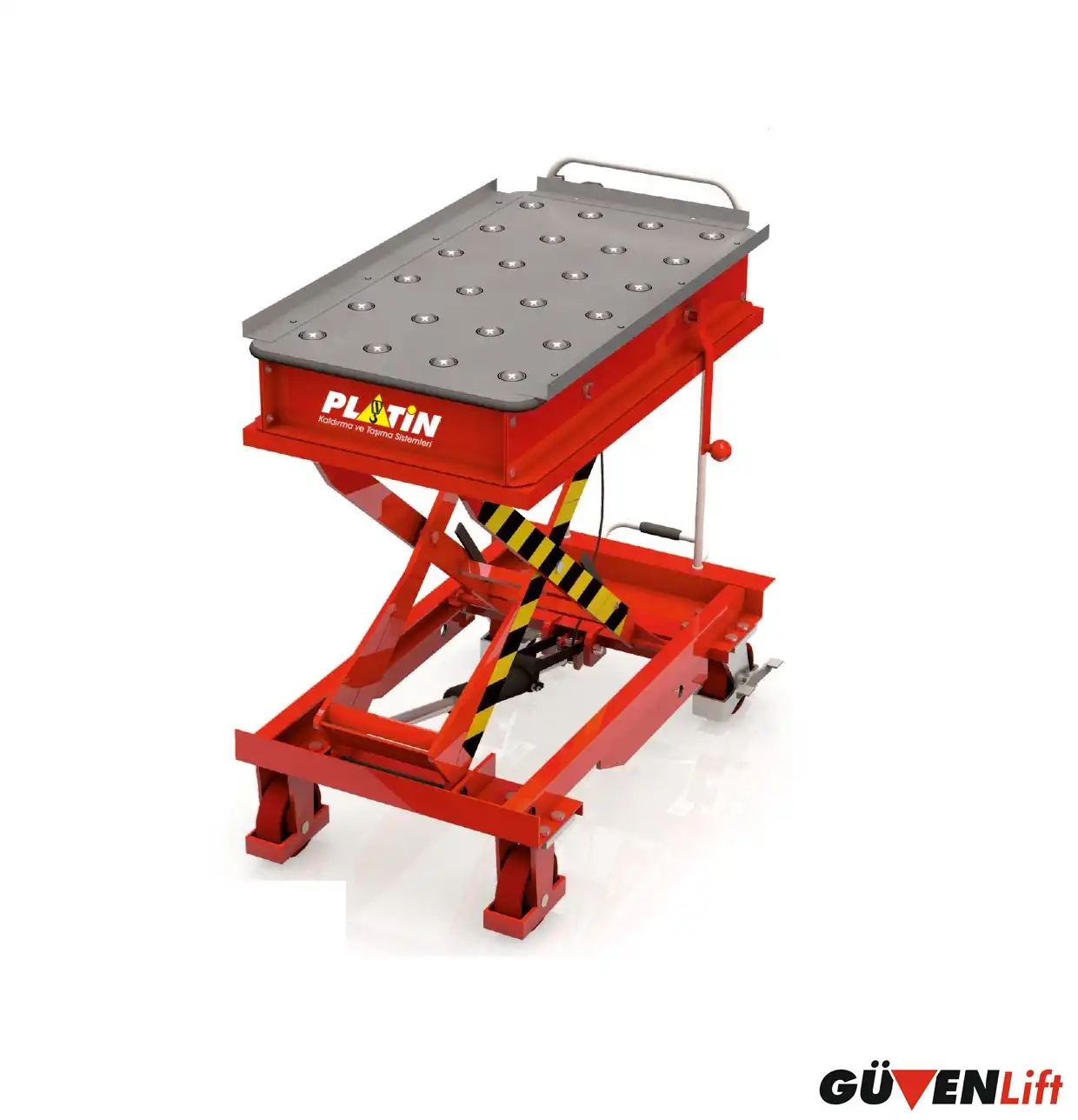 pt100-makasli-platform PT100 Kayar Yüzeyli Makaslı Platform 1 Ton - Görsel 1