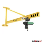 Üstten Destekli Kolon Tipi Pergel Vinç