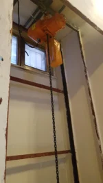 Zincirli Vinç Yük Asansörü - Görsel 2