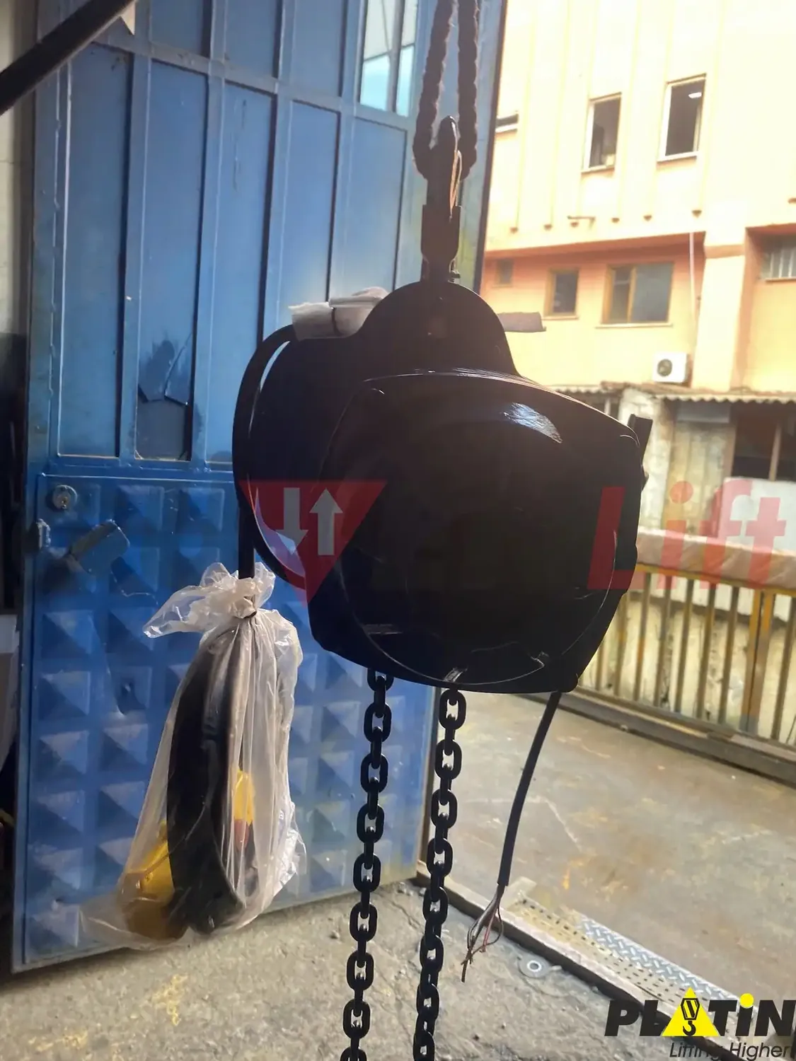 1 Ton Sabit Zincirli Caraskal 380 Volt - Görsel 3