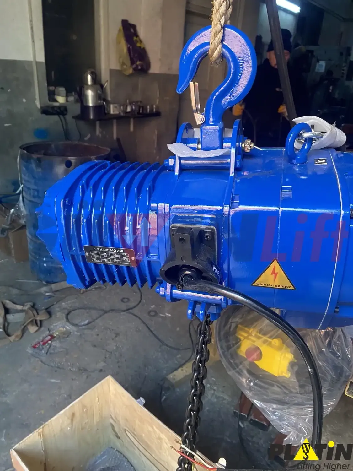 1 Ton Sabit Zincirli Caraskal 380 Volt - Görsel 18