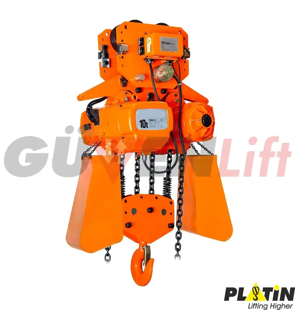 10 Ton Monoray Zincirli Vinç 380 Volt - Görsel 2