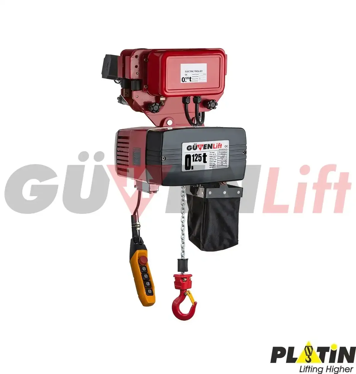 Platin Mini Zincirli Vinç - Görsel 2