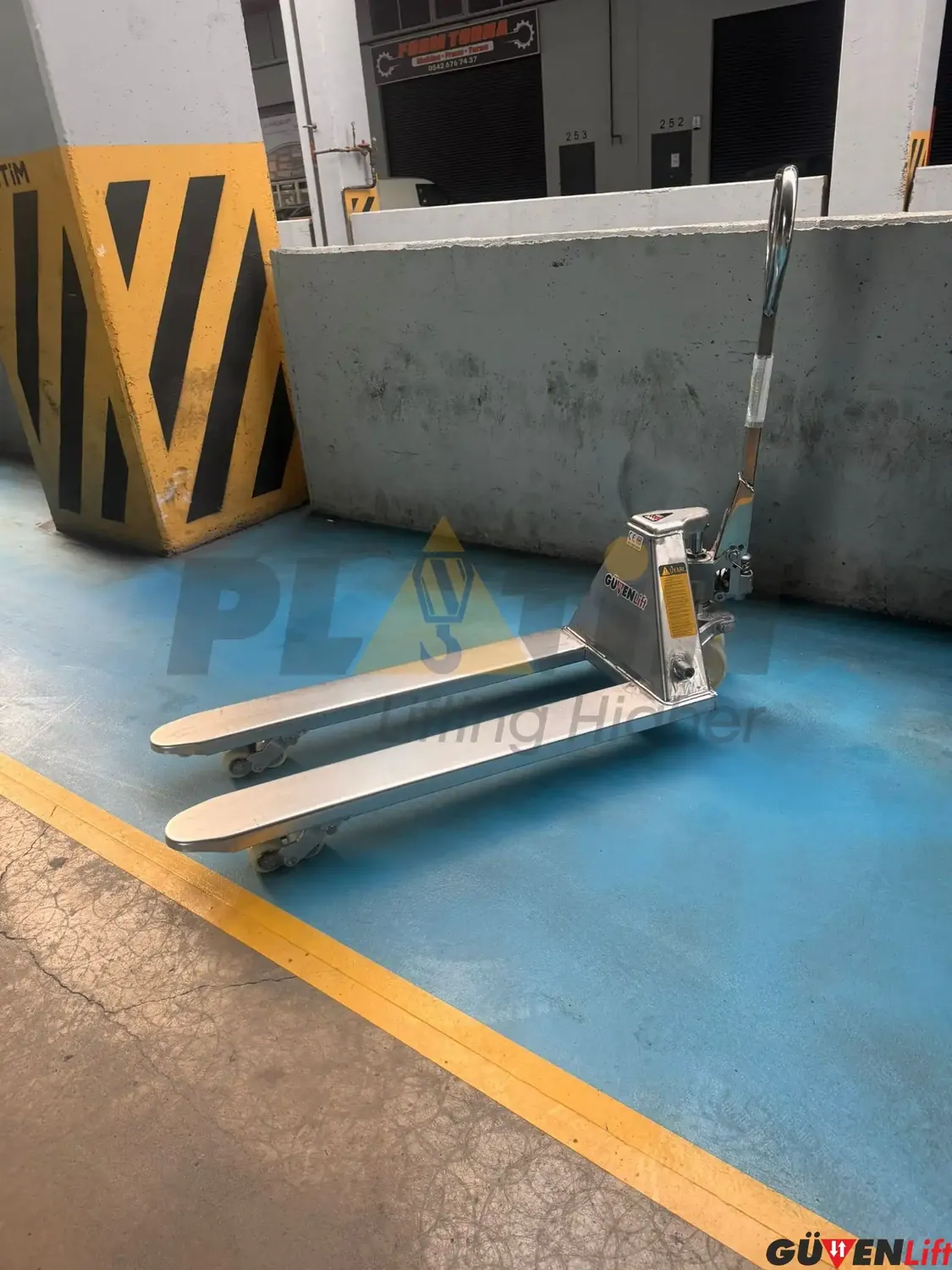 AISI316 Paslanmaz Transpalet 2 Ton