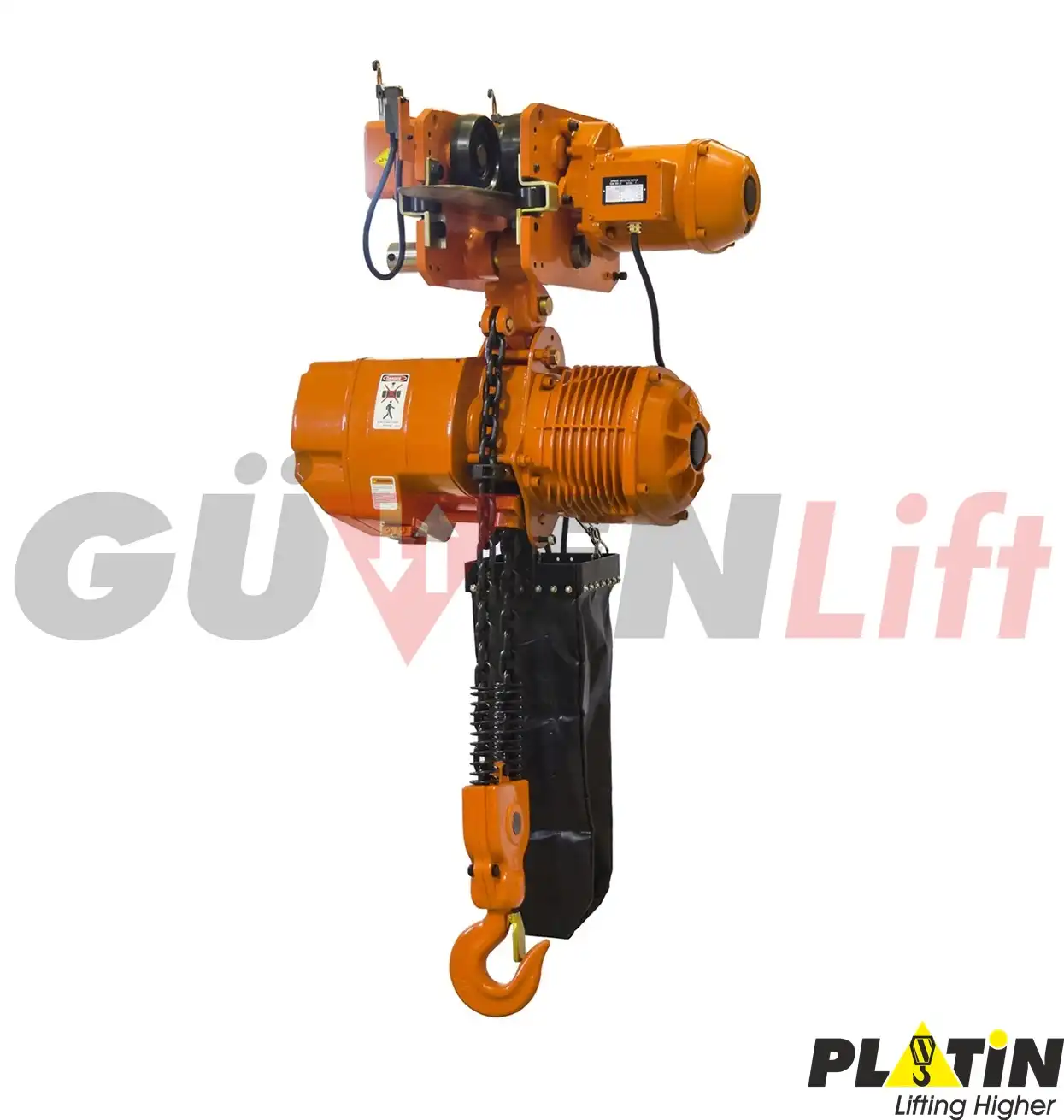 5-ton-monoray-zincirli-vinc-500-3 2 Ton Monoray Çift Zincir Elektrikli Gemi Caraskalı 440 Volt 60 Hz - Görsel 1